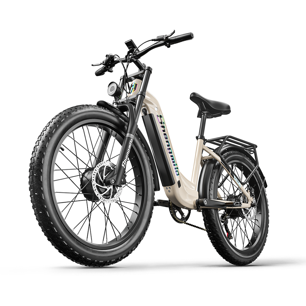 Shengmilo S700 Bicicleta Elétrica com Duplo Motor 1000W*2 e Bateria Samsung 17.5Ah