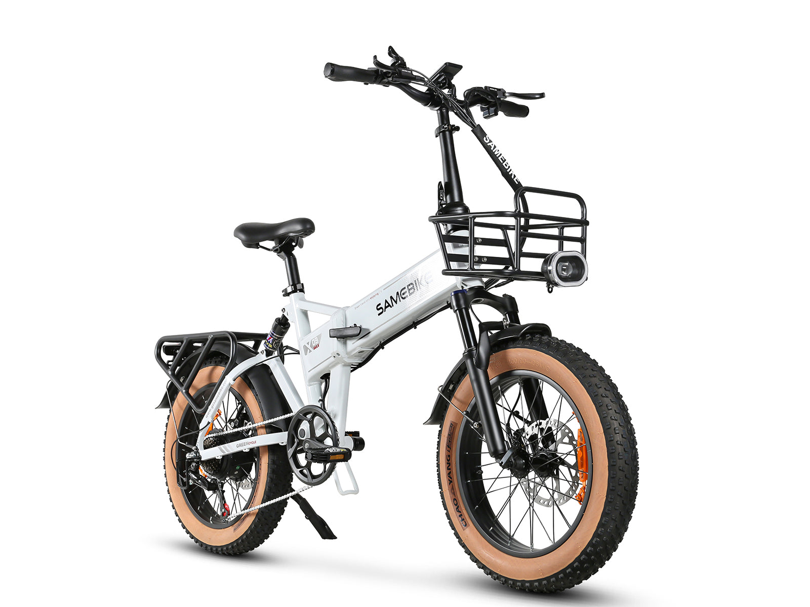 XWLX09-II 1000W Bicicleta Elétrica de Montanha com Pneus Grossos