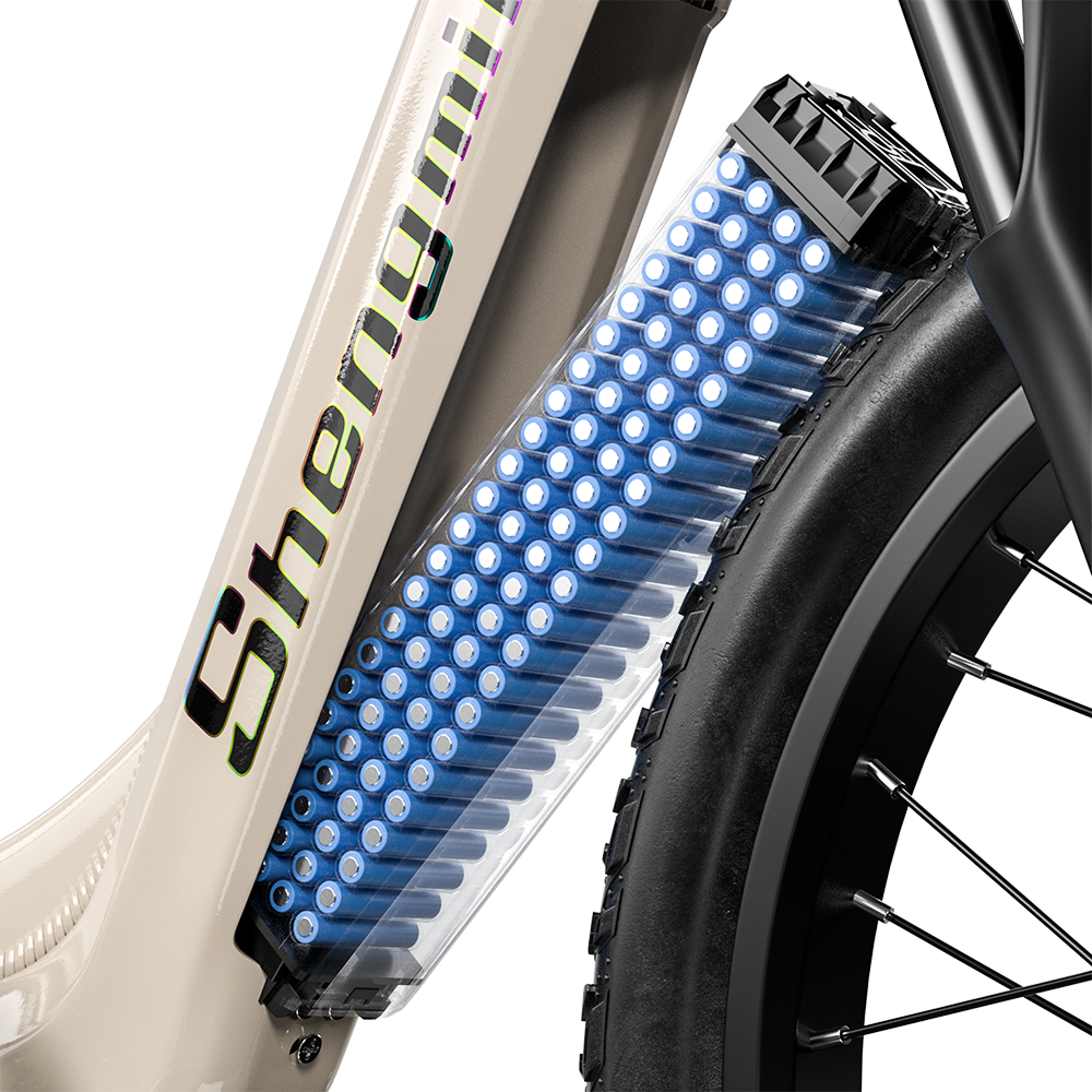 Shengmilo S700 Bicicleta Elétrica com Duplo Motor 1000W*2 e Bateria Samsung 17.5Ah