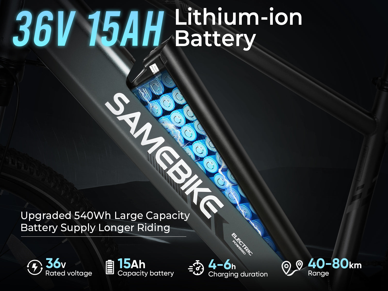 RS-A01 Bicicleta Elétrica de Comutador Masculina