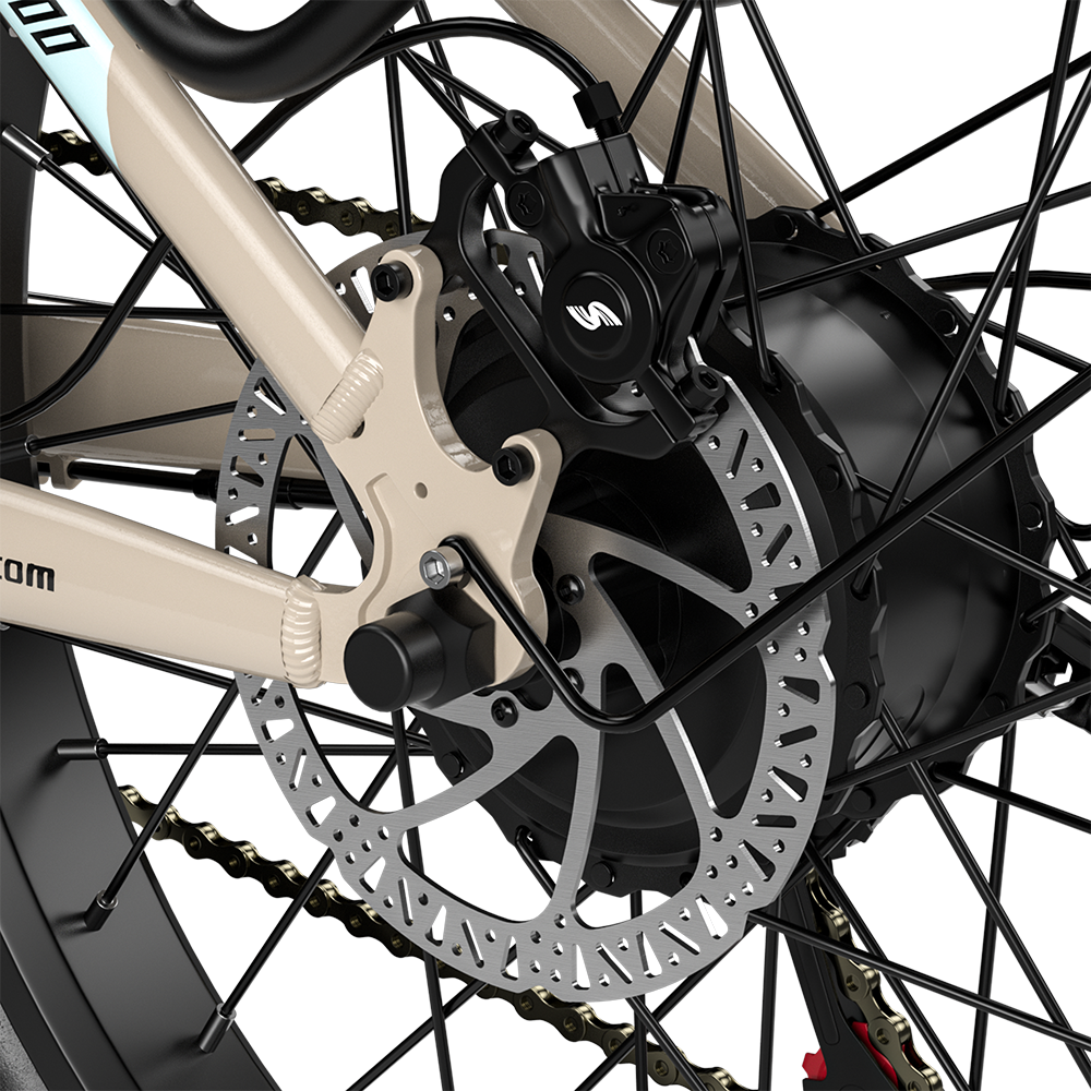 Shengmilo S700 Bicicleta Elétrica com Duplo Motor 1000W*2 e Bateria Samsung 17.5Ah