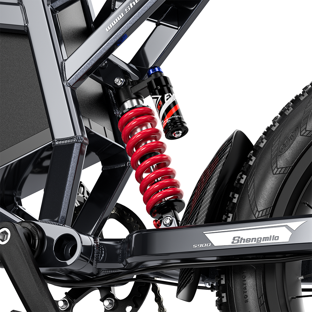 Bicicleta Elétrica Shengmilo S900 com Potência de 1500W e Bateria Duradoura de 60V 30Ah
