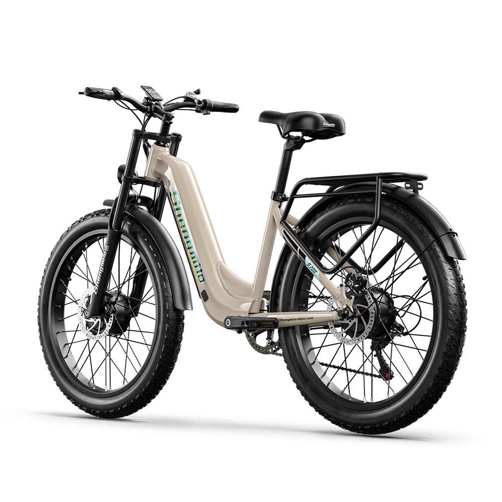 Shengmilo S700 Bicicleta Elétrica com Duplo Motor 1000W*2 e Bateria Samsung 17.5Ah
