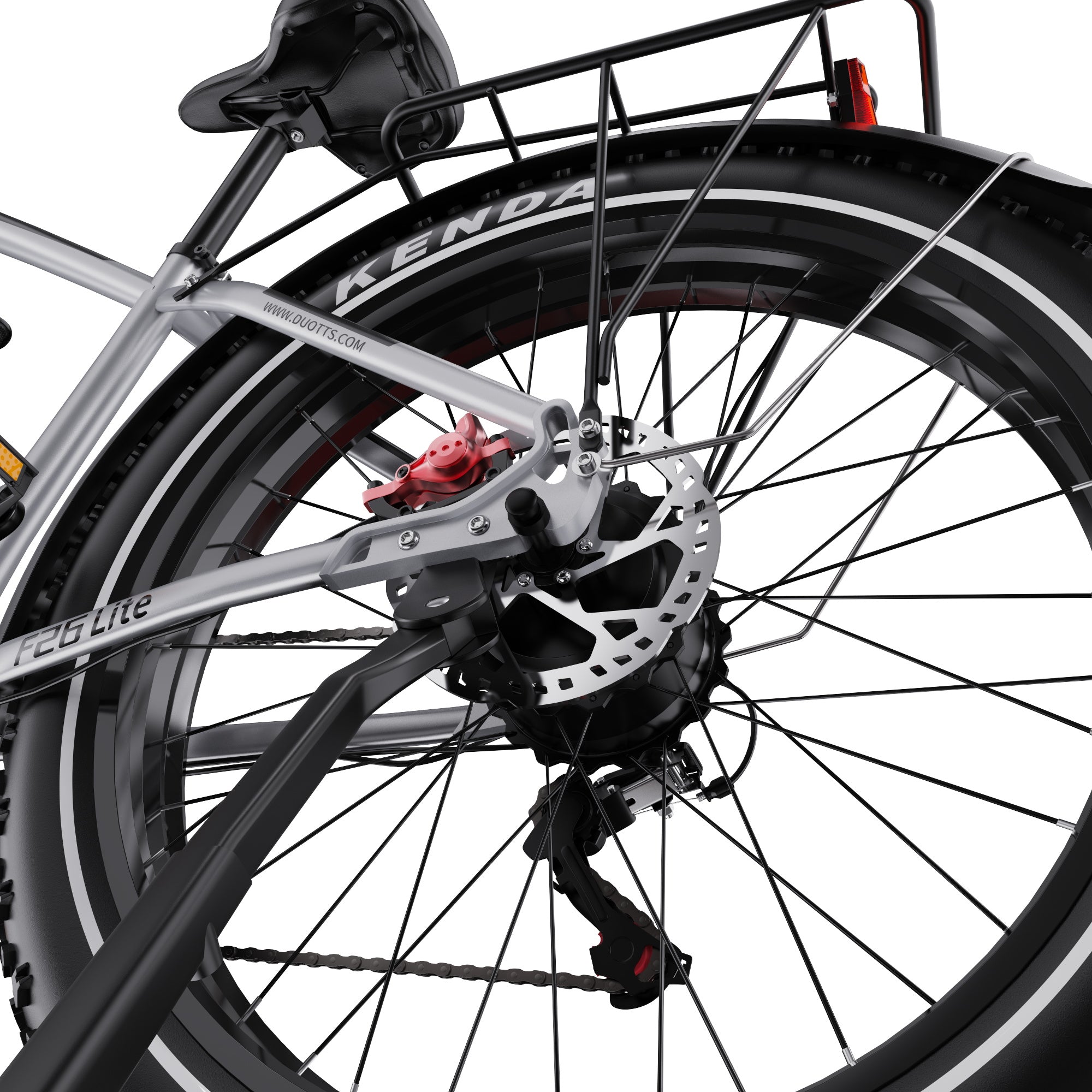 DUOTTS F26 Lite 26" Electric Mountain Bike 500W Motors 48V 18Ah Battery