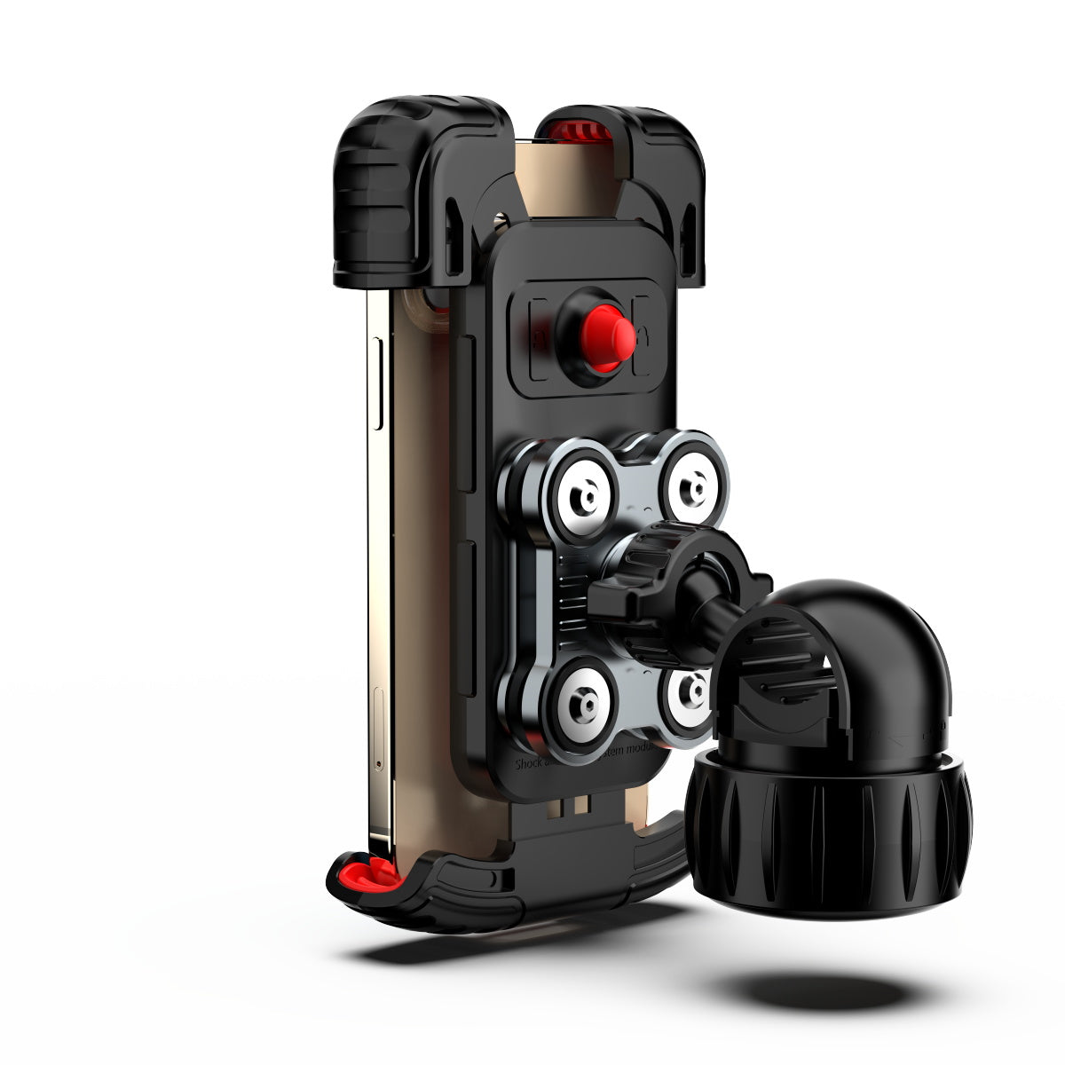 Duotts schokabsorberende telefoonhouder Verzenden naar VK