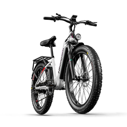 Shengmilo MX06 Bicicleta elétrica com quadro baixo 48V 17.5AH bateria SAMSUNG autonomia de 90KM