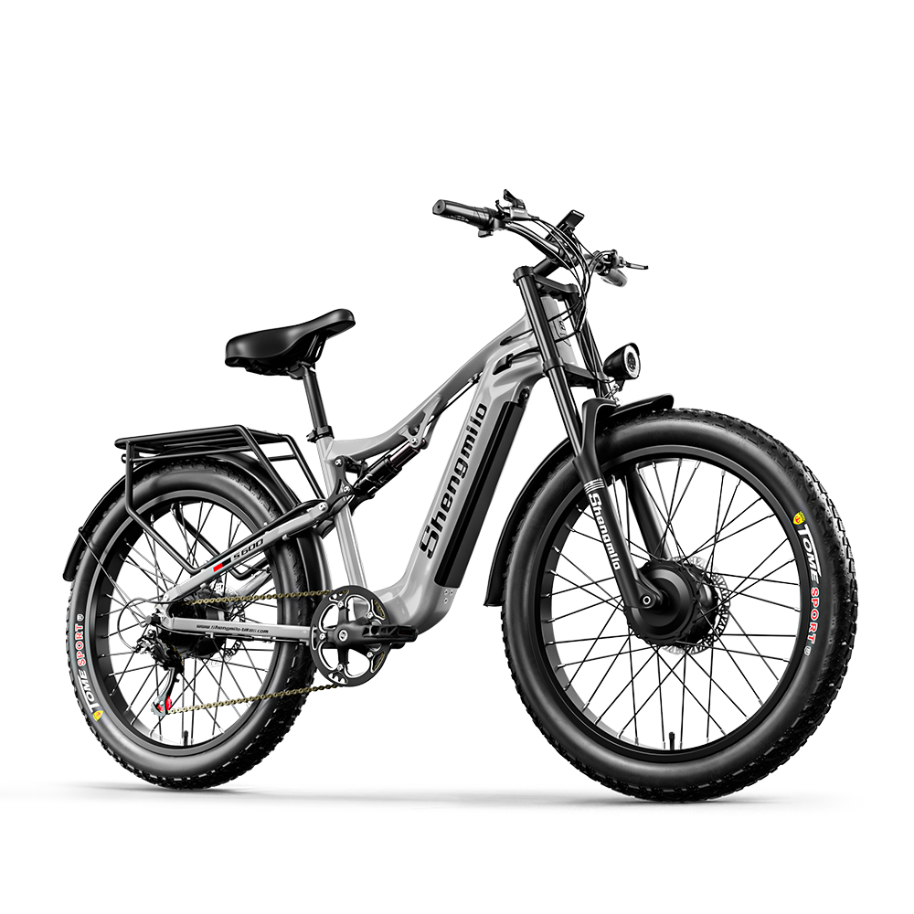 Shengmilo S600 Bicicleta Elétrica de Duplo Motor 2000W