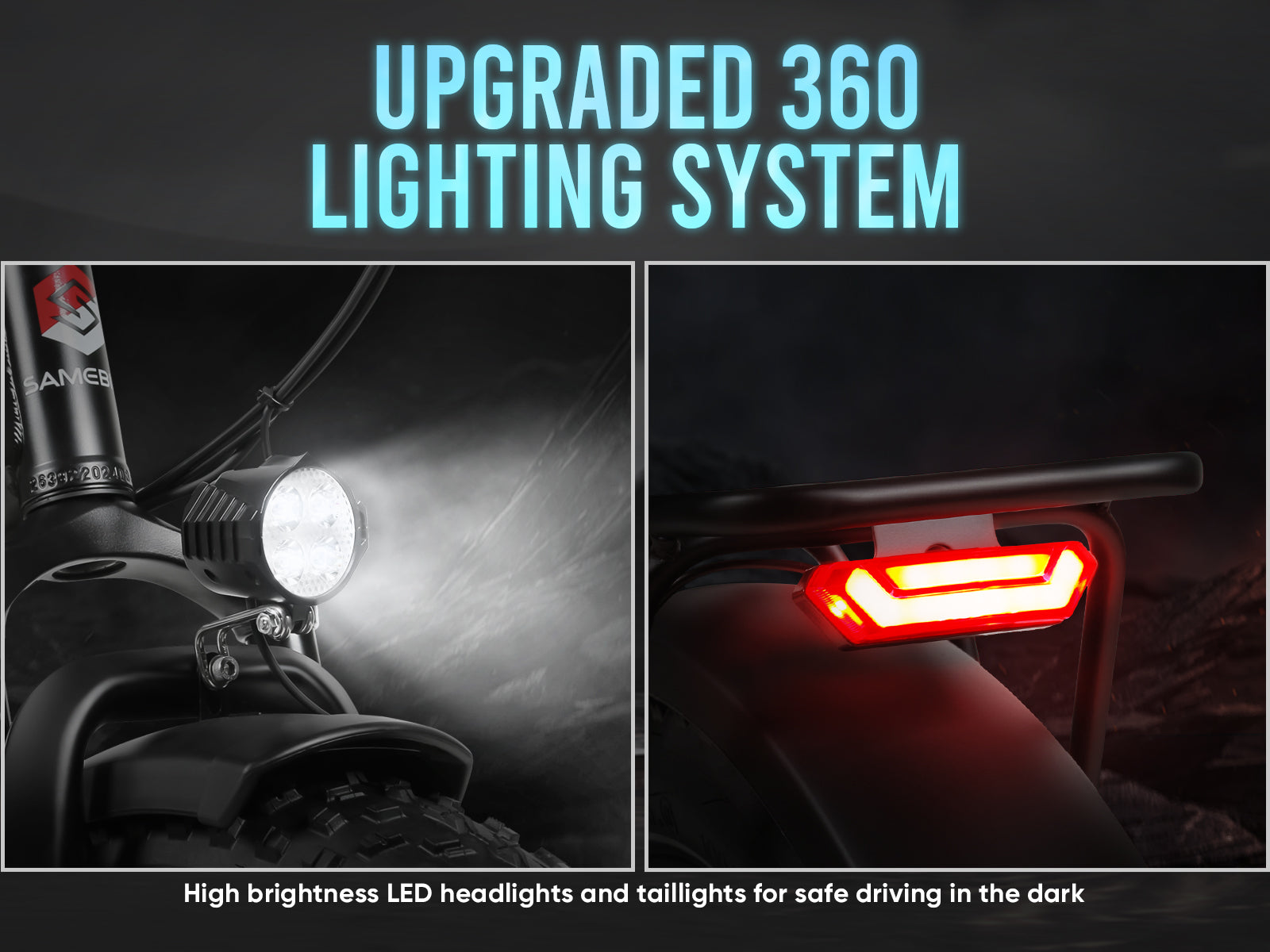 LOTDM200-II Bicicleta Elétrica Dobrável com Quadro Rebaixado