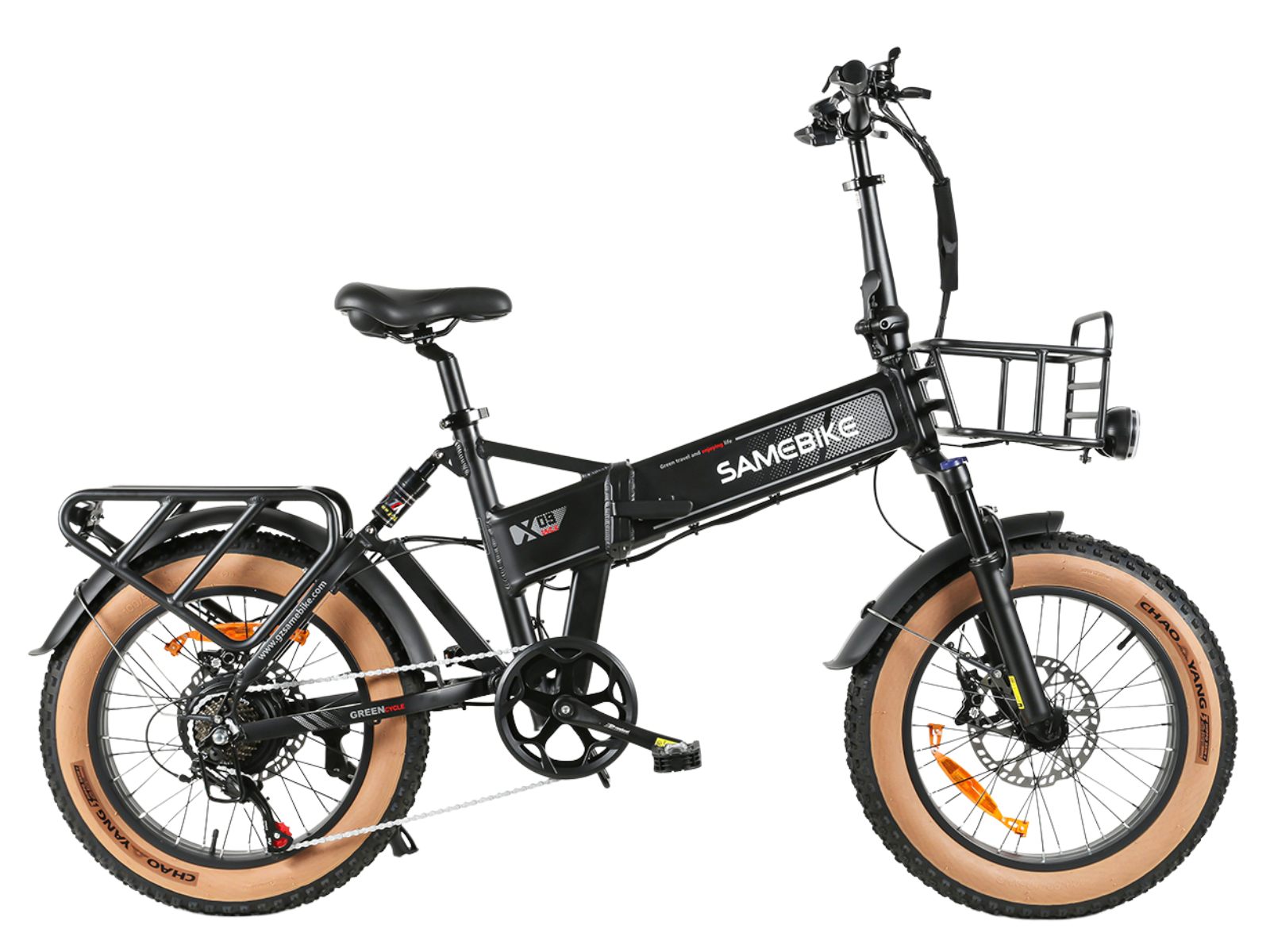 XWLX09-II 1000W Bicicleta Elétrica de Montanha com Pneus Grossos