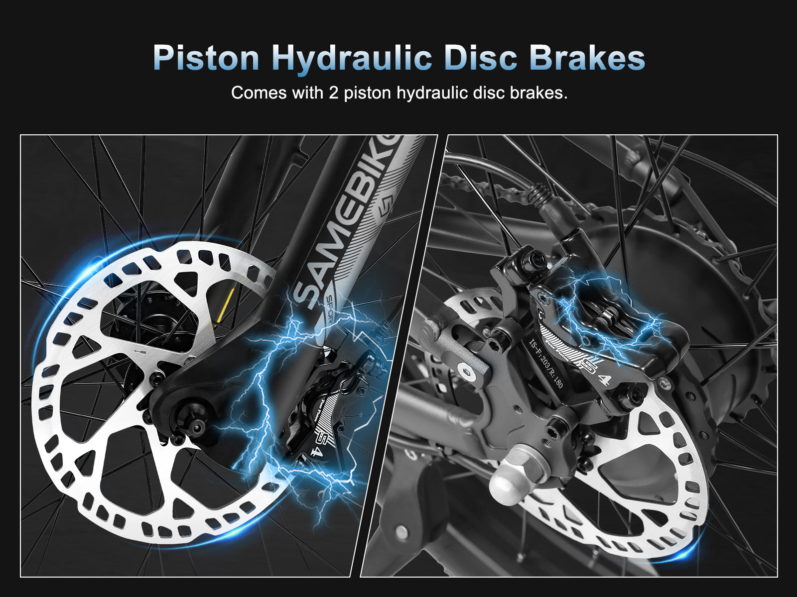 RSA08-II Bicicleta Elétrica Todo-o-Terreno 1000W