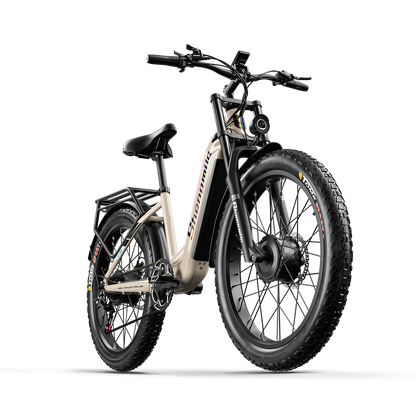 Shengmilo S700 Bicicleta Elétrica com Duplo Motor 1000W*2 e Bateria Samsung 17.5Ah