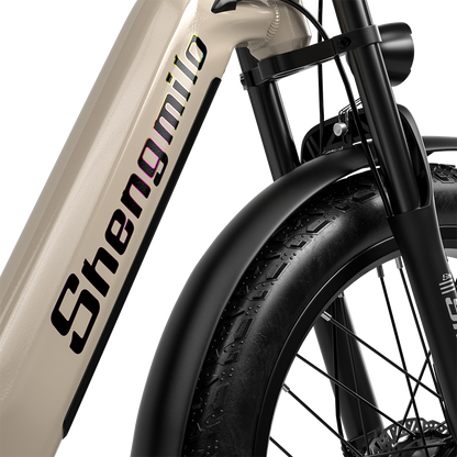 Shengmilo S700 Bicicleta Elétrica com Duplo Motor 1000W*2 e Bateria Samsung 17.5Ah