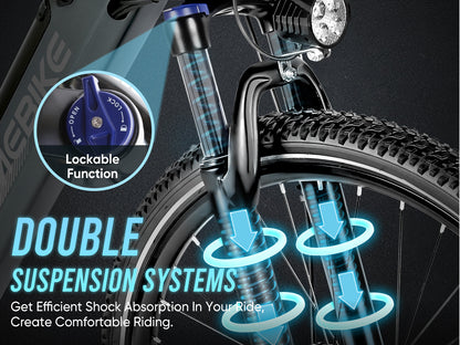 RS-A01 Bicicleta Elétrica de Comutador Masculina