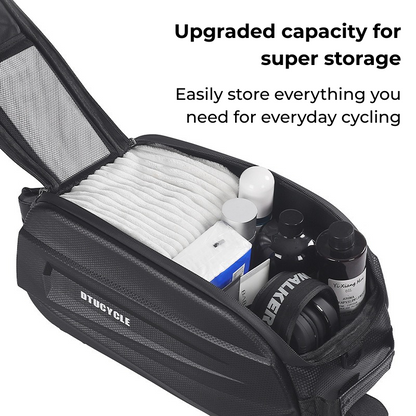 Bolsa impermeável rígida para banco traseiro