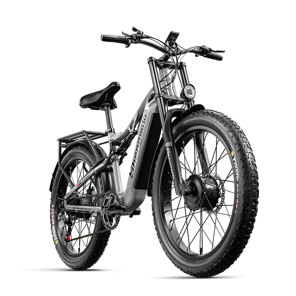 Shengmilo S600 Bicicleta Elétrica de Duplo Motor 2000W
