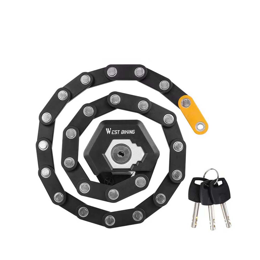 Elektryczny rower zamek antykradzieżowy składany łańcuchowy zamek antykradzieżowy przenośny anty-hydrauliczny nożycowy