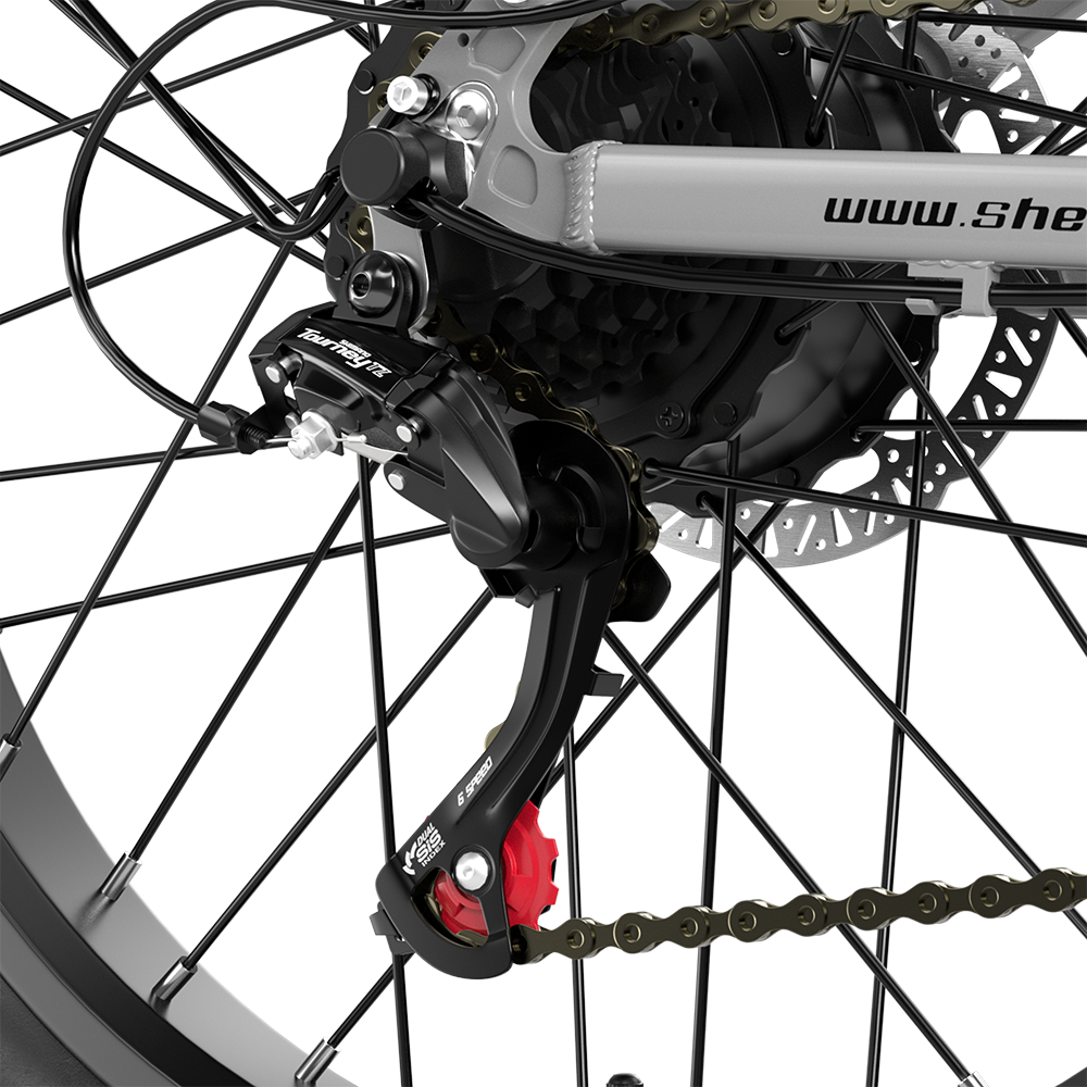 Shengmilo S600 Bicicleta Elétrica de Duplo Motor 2000W