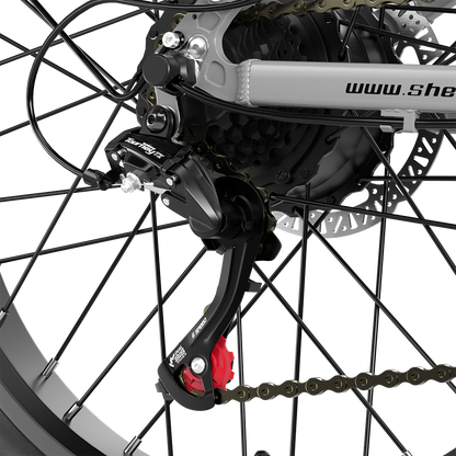 Shengmilo S600 Bicicleta Elétrica de Duplo Motor 2000W