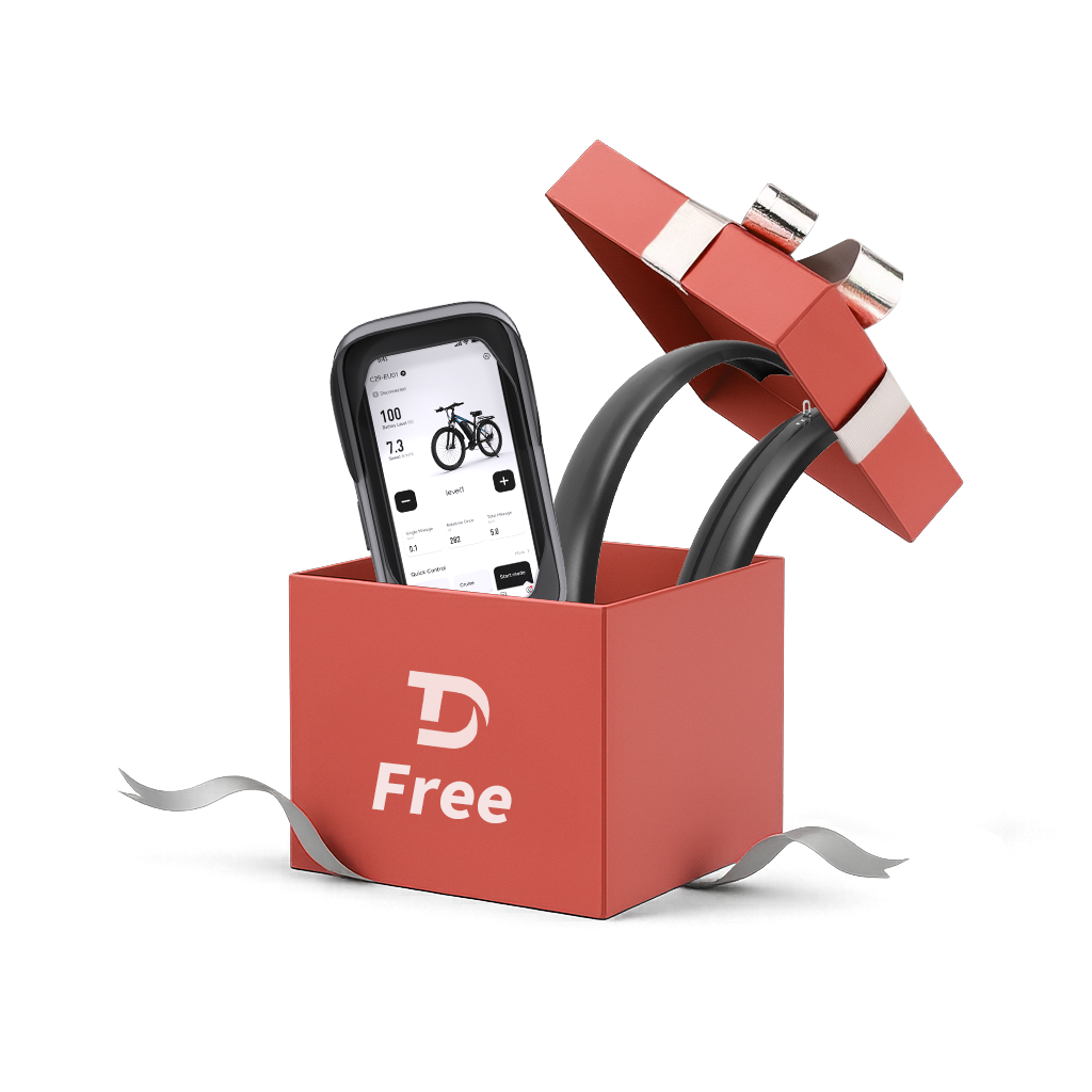 Pack vélo (cadeaux gratuits à l'achat d'un vélo électrique, comprenant des garde-boue et un sac porte-téléphone)