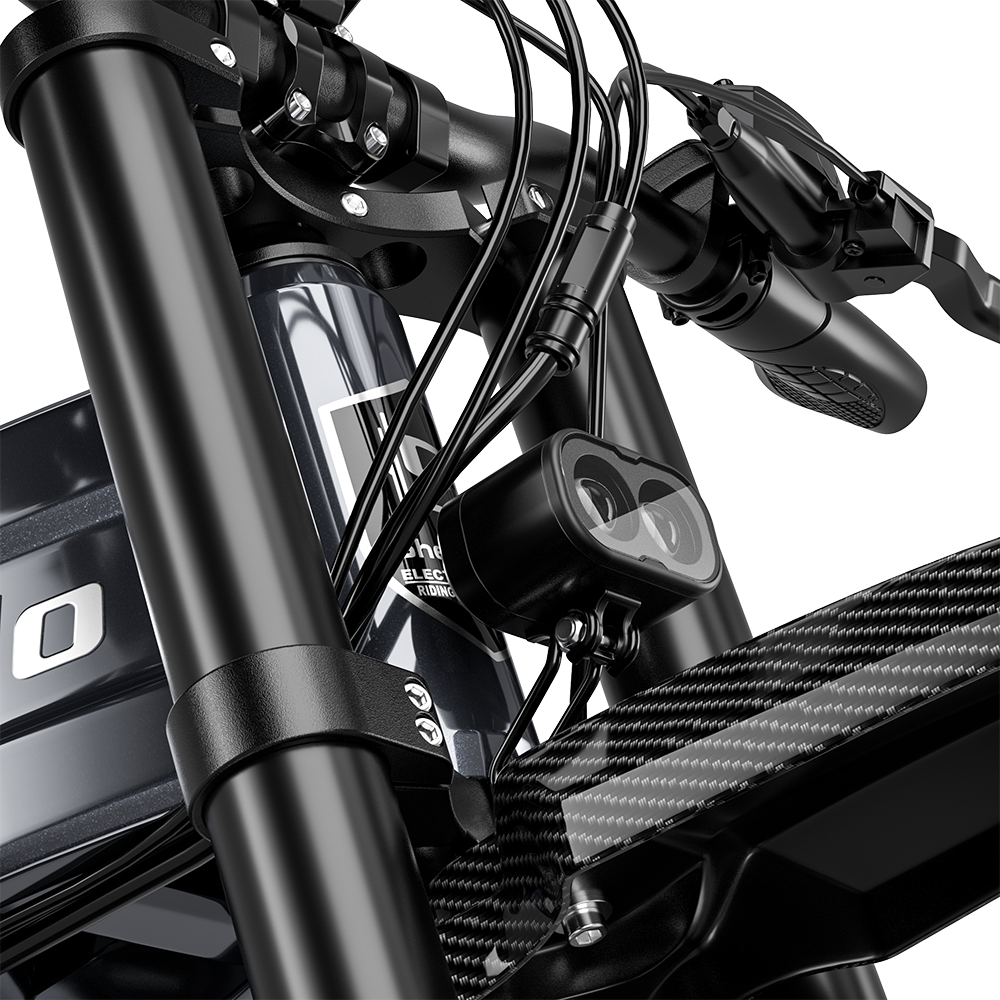 Bicicleta Elétrica Shengmilo S900 com Potência de 1500W e Bateria Duradoura de 60V 30Ah