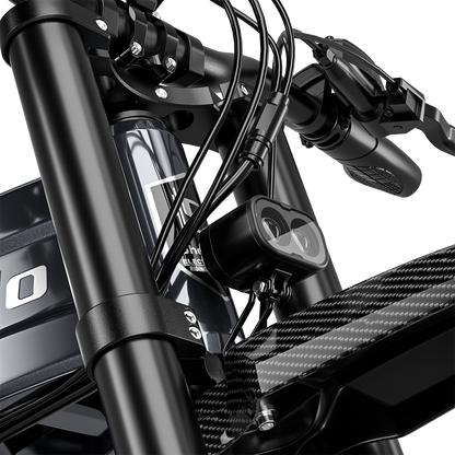 Bicicleta Elétrica Shengmilo S900 com Potência de 1500W e Bateria Duradoura de 60V 30Ah