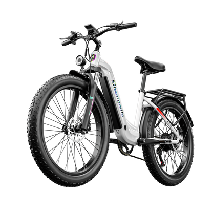 Shengmilo MX06 Bicicleta elétrica com quadro baixo 48V 17.5AH bateria SAMSUNG autonomia de 90KM