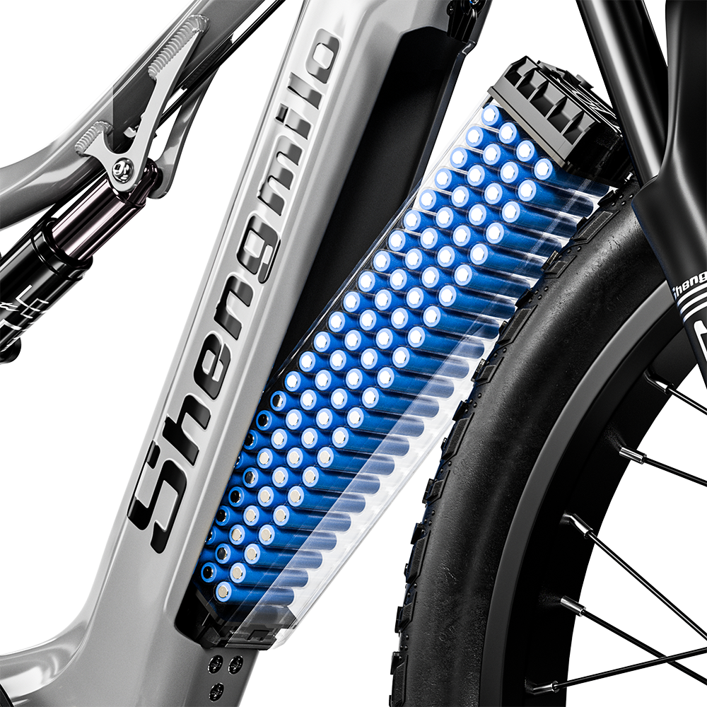 Shengmilo S600 Bicicleta Elétrica de Duplo Motor 2000W