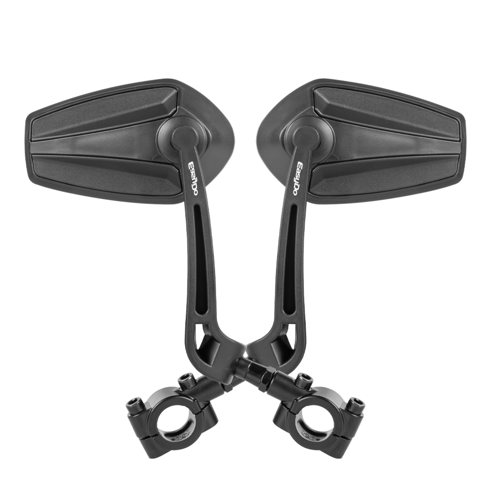 Specchietto retrovisore posteriore grandangolare HD per bici elettrica