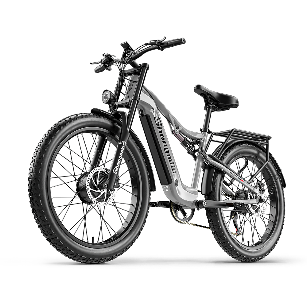 Shengmilo S600 Bicicleta Elétrica de Duplo Motor 2000W