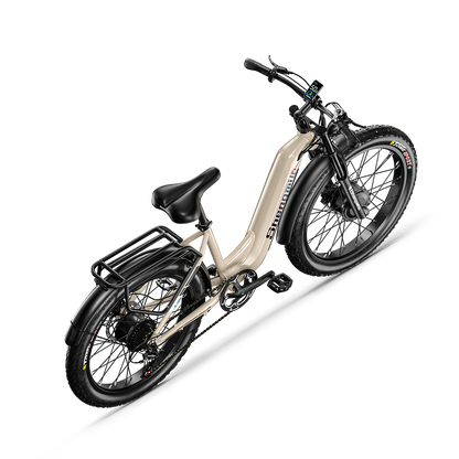 Shengmilo S700 Bicicleta Elétrica com Duplo Motor 1000W*2 e Bateria Samsung 17.5Ah