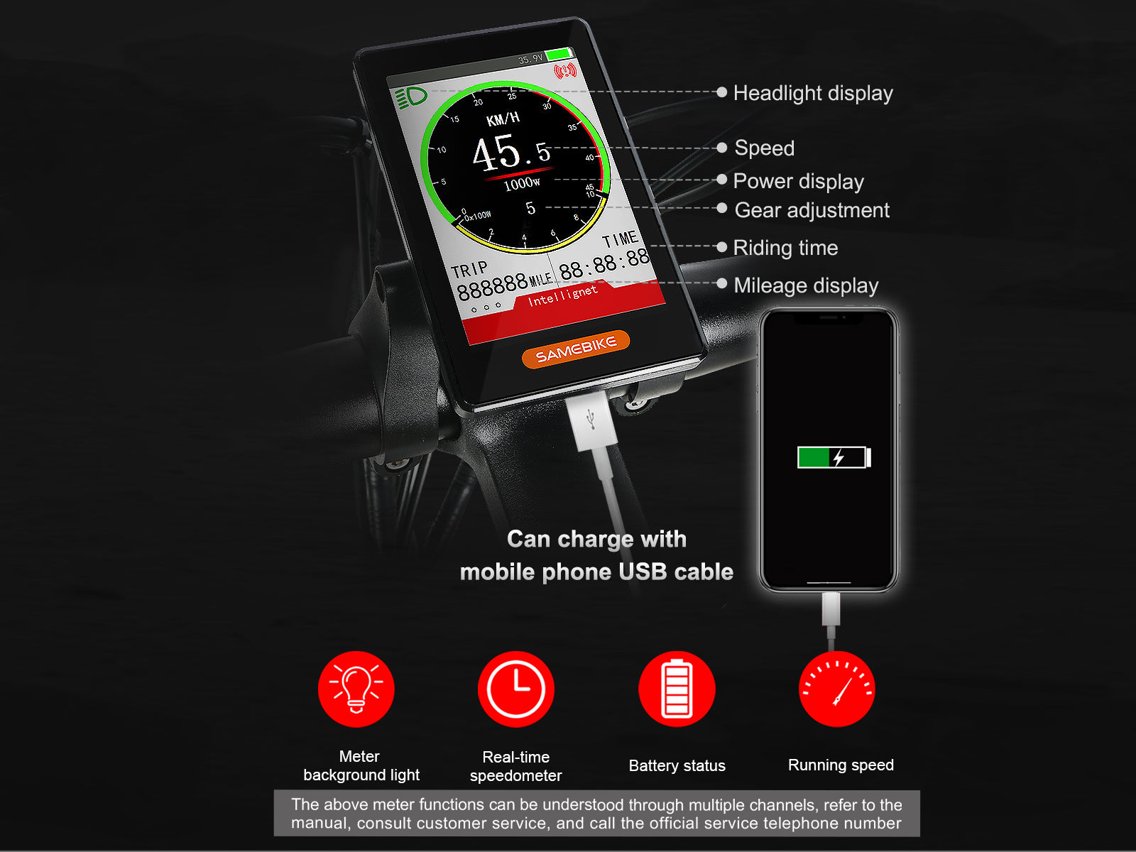 LO26-II-YD Travão Hidráulico Dobrável Ebike