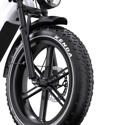 ONESPORT OT08PRO 20" Full Suspension Fat Tire Electric Bike 500W  Motor 48V 18Ah*2 Dual Battery