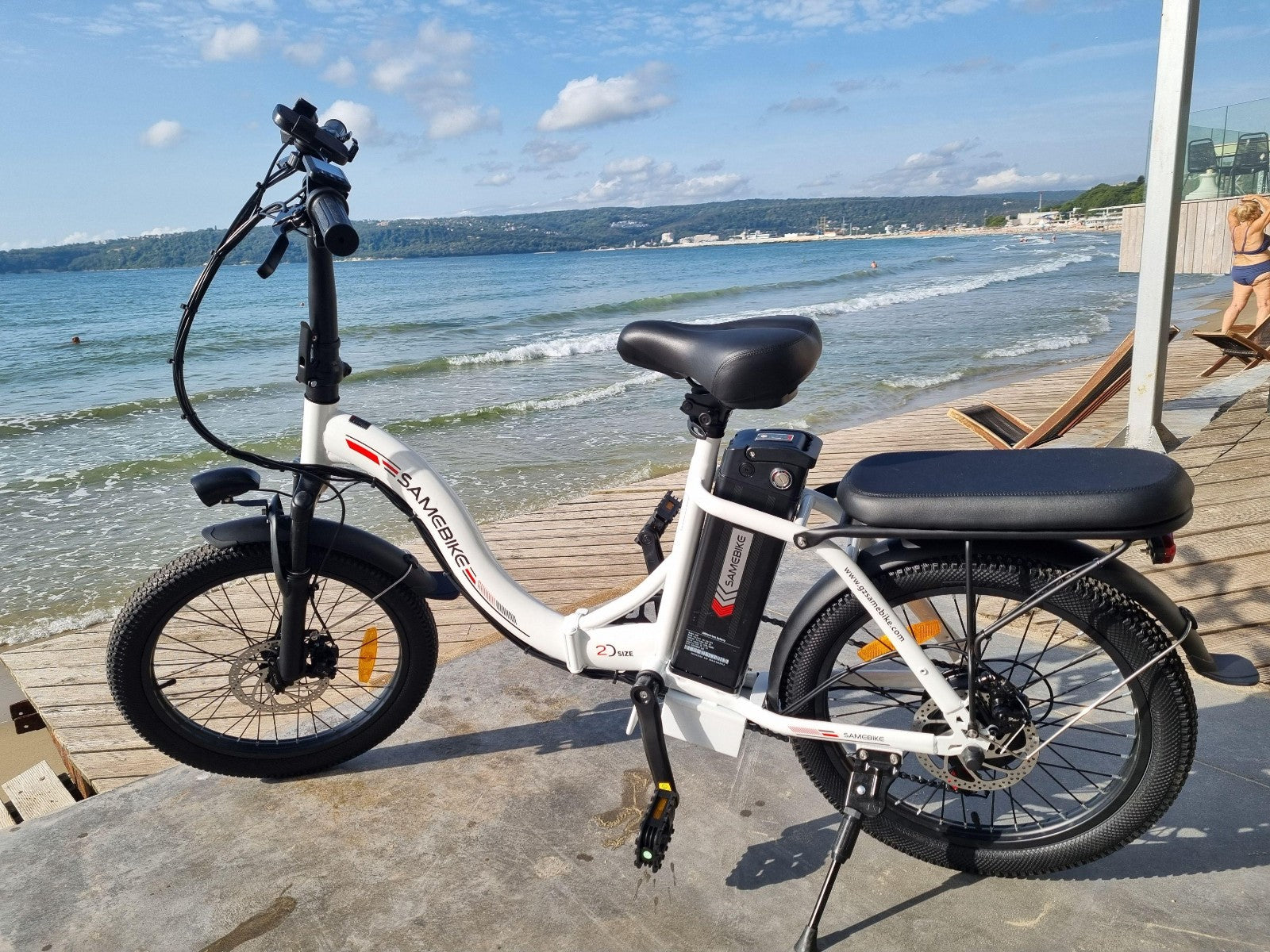 CY20 Bicicleta Elétrica Portátil para Deslocações
