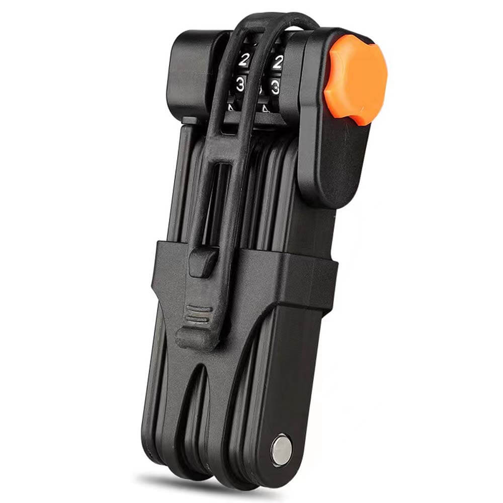 Sammenleggbart sykkellås med stativ for elektrisk sykkel